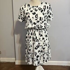 Boutique leopard print dress